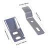 RecDec 2 Pairs of Wall-Mount Urinal Hangers with Hardware Screws, Short and Long view 2