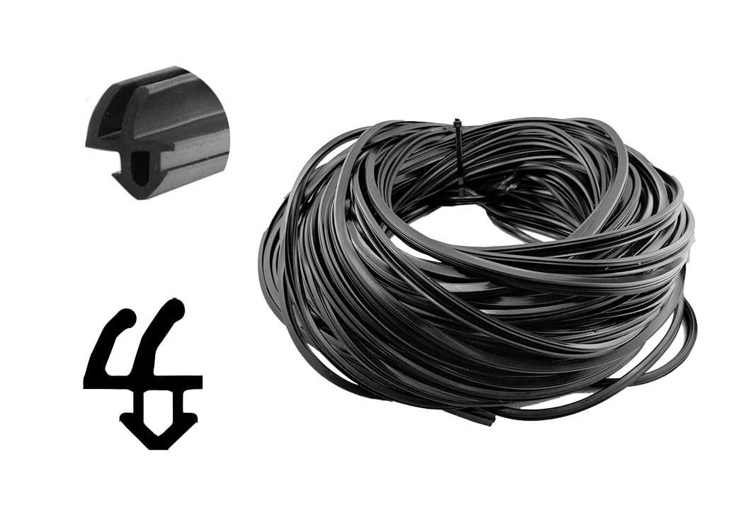 25 m EPDM Rubber Window Seal for PVC Windows, S-1388