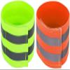 XYWHPGV 8-Piece Reflective Wristbands, High Visibility, Green/Orange view 4