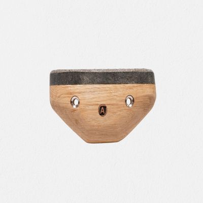 Nature Climbing | Originals - S | Climbing & Bouldering Holds | Sloped/Dark Granite/Raw Wood | High Performance | Sustainable & Handmade