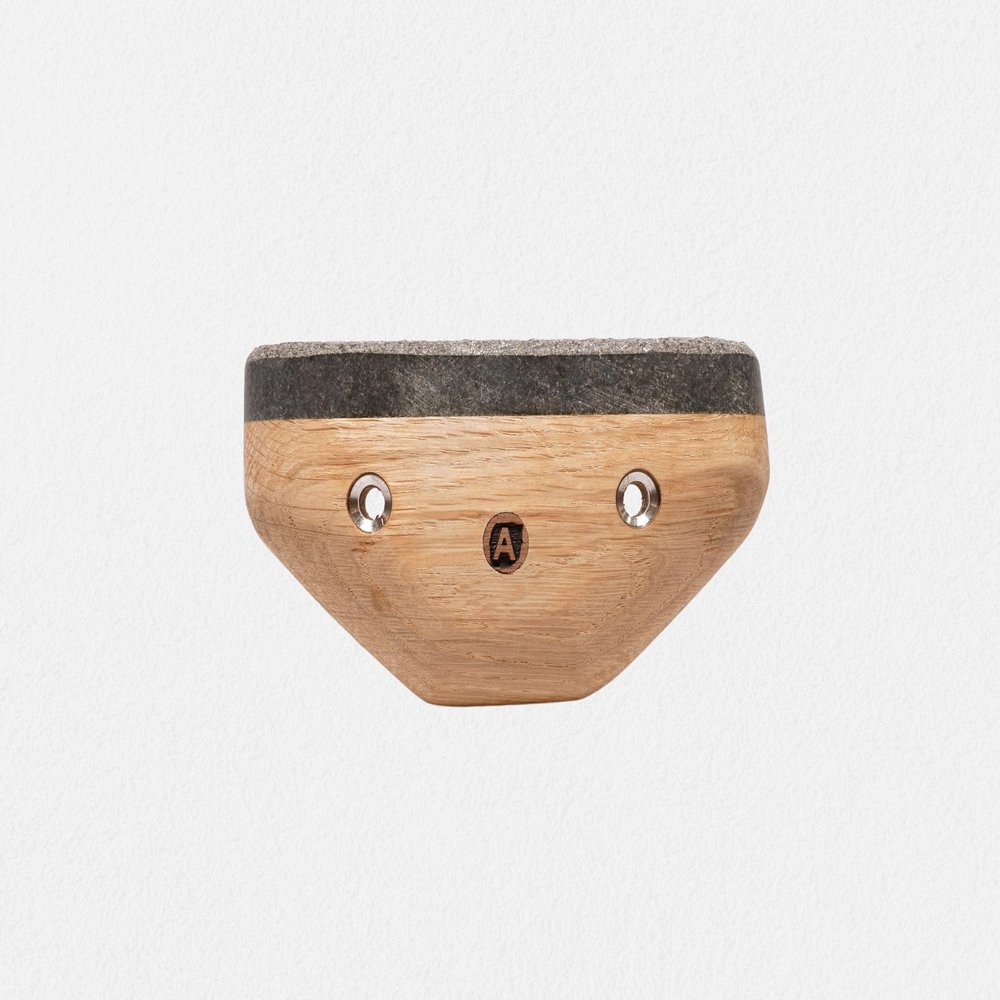 Nature Climbing | Originals - S | Climbing & Bouldering Holds | Sloped/Dark Granite/Raw Wood | High Performance | Sustainable & Handmade