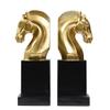 Creative Horse-Head Bookend for Desk, Table, Home Office, or Bookshelf view 1
