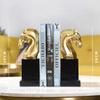 Creative Horse-Head Bookend for Desk, Table, Home Office, or Bookshelf view 2