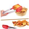 VINTORKY Heat-Resistant Silicone and Stainless Steel Food Tongs view 4
