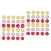 PRETYZOOM 600-Piece Colorful Round Disposable Paper Doilies, Red and Yellow view 1