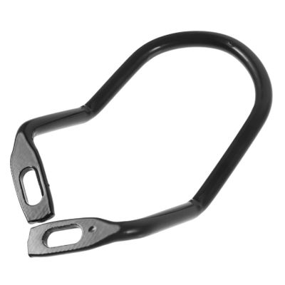 Parliky Black Steel Rear Derailleur Guard for Mountain and Folding Bikes