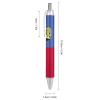 Novaj Liechtenstein Flag Ballpoint Pen, Patriotic Theme, Blue Ink, Independence Day, Writing and Signing, Gel Pen view 2