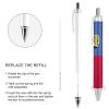 Novaj Liechtenstein Flag Ballpoint Pen, Patriotic Theme, Blue Ink, Independence Day, Writing and Signing, Gel Pen view 4