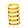 TOVINANNA 5-Piece Australian Flag Silicone Bracelets view 1