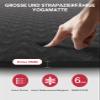 HAPBEAR XXL Extra-Wide Yoga Mat, TPE Exercise Mat, Non-Slip, 198 x 137 x 6 mm, Black view 4
