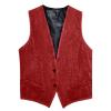Men's Sequin Vest, Sleeveless Glitter Waistcoat for Women and Men view 1