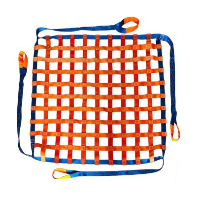 Polyester Cargo Lifting Net, Flat-Sling Lifting Net, 4 x 4