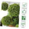 Zerodeko Green Hanging Artificial Boxwood Balls for Decoration view 2