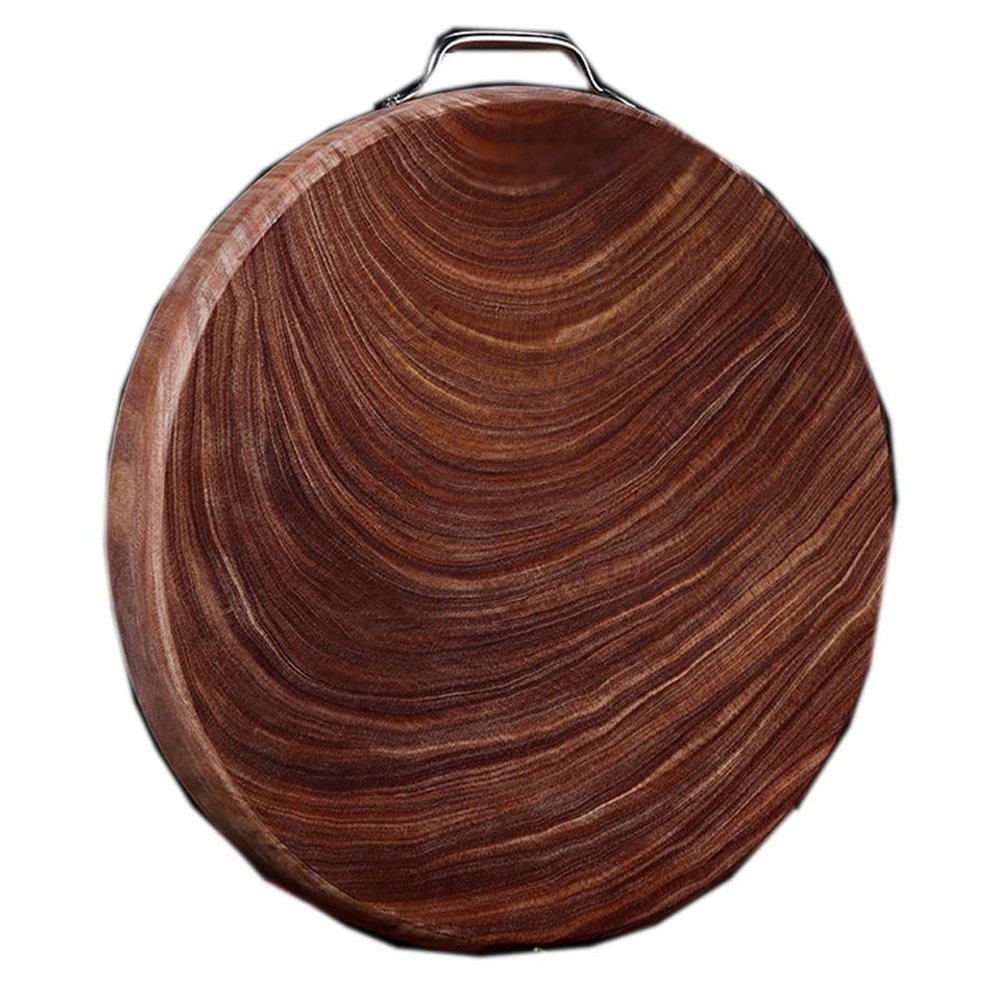 BLuVLy Thick, Sturdy Ironwood Cutting Board with Handles