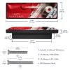 BROJAQ 4-Pack Happy Valentine's Day Audio Tape Pattern Cabinet Handles view 3