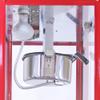 Popcorn and Cotton Candy Machines with Cart, Stainless Steel, 226 g Popcorn Kettle, 50 cm Cotton Candy Bowl view 3