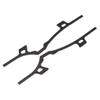 DSOUWEH 2-Piece 1/10 Aluminum Alloy Carbon Fiber Guide for TRX4 Crawler RC Car view 1