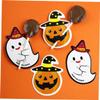 JOINPAYA 50-Piece Halloween Lollipop Decoration Cards view 3