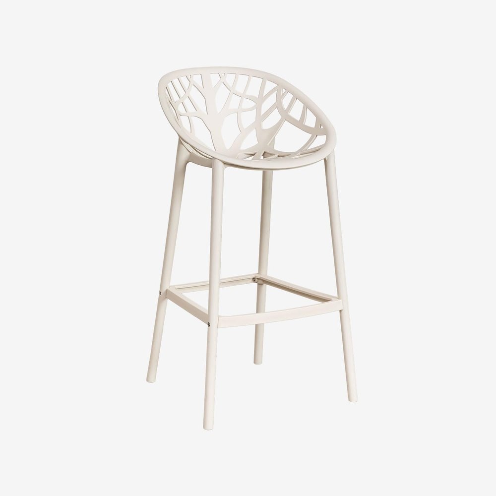 SKLUM Ores 2-Piece Outdoor Bar Stool Set - 75 cm