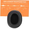 CAXUSD Replacement Faux Leather Memory Foam Ear Pads for E55BT Headphones, Black, 2-Pack view 3