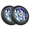 2-Piece Scooter Replacement Wheels, 110 mm, Dark Blue view 1