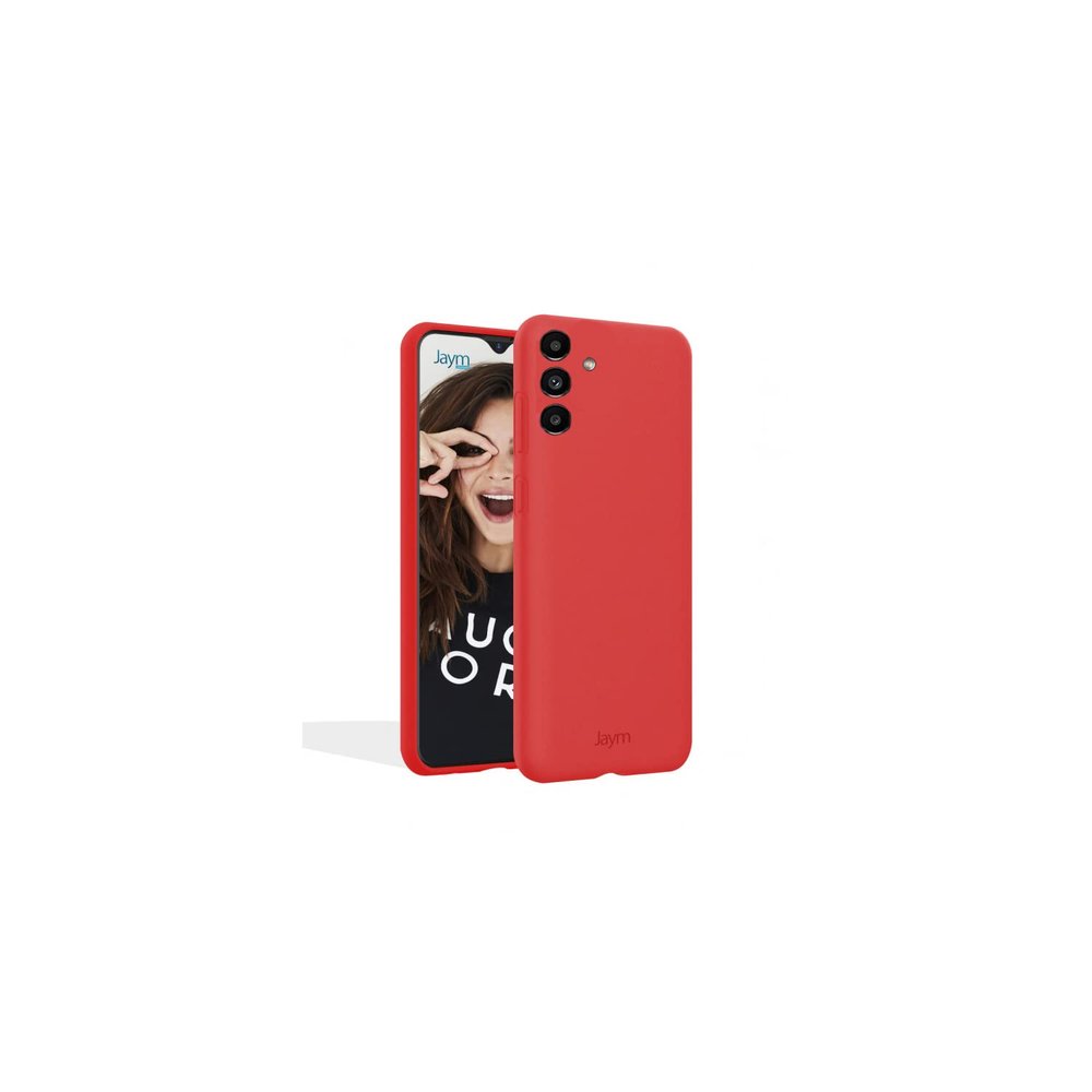 JAYM Silicone Case for Samsung Galaxy S23 FE, Red