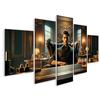 islandburner Canvas Wall Art, Impressive Male Character Like Al Pacino in Scarface view 1