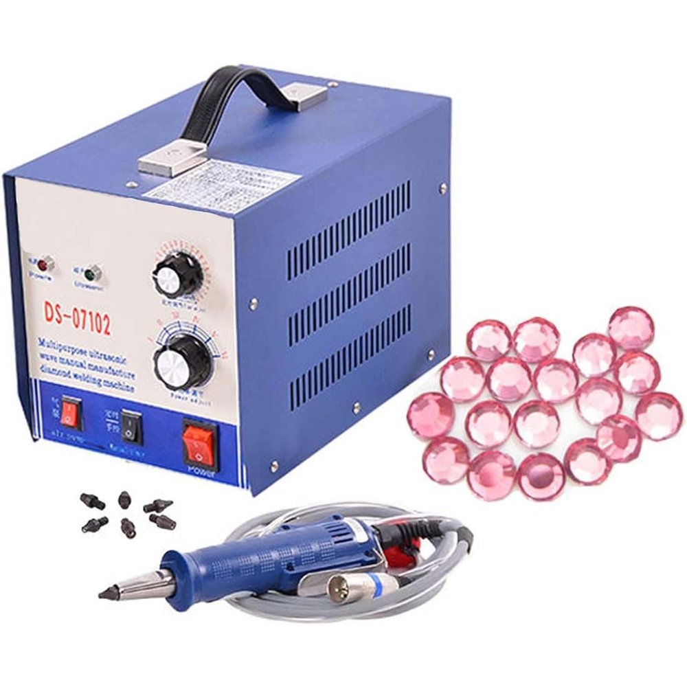 DPDZSW Hotfix Rhinestone Applicator and Setting Machine
