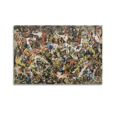 Mioedi Jackson Pollock (Restraint), Artist Poster, Art, Canvas, Painting, Decor, Wall Print, Photo, Gifts, Home, Modern Decoration, 60 x 90 cm
