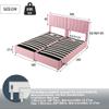 WIZBED Upholstered Storage Bed 180x200 cm, Without Mattress view 3