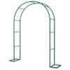 CMJYMX Garden Rose Arch, 1.8 m × 2.2 m × 25 cm, Green view 2