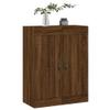 SMTSEC Storage Cabinet, Wall Cabinet, Brown Oak, 69.5 x 34 x 90 cm view 4
