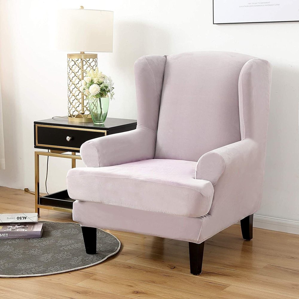 Topchances Stretch Slipcover for Wingback Chairs