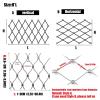 SHINGJING 304 Stainless Steel Safety Rope Net, H2 x L1 m view 2