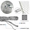 SHINGJING 304 Stainless Steel Safety Rope Net, H2 x L1 m view 3