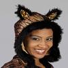 Das Kostmland Women's Tiger Costume with Hood, Tail and Leg Warmers, Size 36/38 view 4