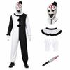 Claofoc Terrifier Art the Clown Adult Costume, 5-Piece Jumpsuit and Mask view 1