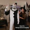Claofoc Terrifier Art the Clown Adult Costume, 5-Piece Jumpsuit and Mask view 3