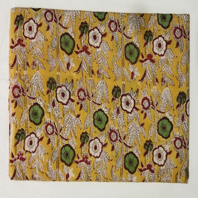 Aashita Creations 100% Cotton Floral Print Fabric by the Yard