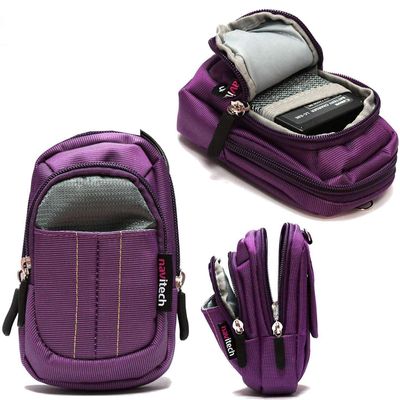 Navitech Purple Camera Case Compatible with the Riokko Digital Camera