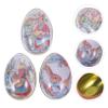 Healeved 6-Piece Easter Decorative Cookie Tin Gift Boxes with Easter Motifs view 3