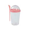 Guangcailun Double-Layer Salad Cup with Spoon, BPA-Free, 500 mL view 1