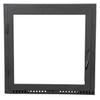 RhineCart Basics Fireplace/Pizza Oven Door, 520 x 420 mm, Heat-Resistant Glass, Steel, Left Hinges view 2