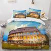 Sezhiqeu Ancient Roman Colosseum 3D Bedding Set, 155 x 220 cm view 3