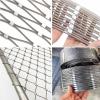 DTVEW 304 Stainless Steel Cable Net, Balcony Safety Net, 2 mm Wire, Fall Protection, 10 cm Mesh, 2.5 x 8 m view 4