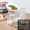 Gsycle Trash Bag Holder, 2-Pack, Portable Stainless Steel Stand view 2