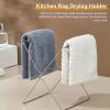 Gsycle Trash Bag Holder, 2-Pack, Portable Stainless Steel Stand view 3