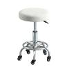 Accrol Round Stool Cover, Polar Fleece, Removable Protective Seat Cover, Beige view 1