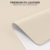 Niniubye Desk Mat, 30 x 14 in, PU Leather, Non-Slip, Waterproof view 3