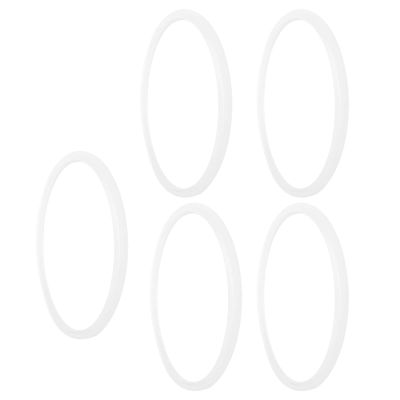 5-Pack Pressure Cooker Sealing Rings, Universal Food-Grade Silicone O-Rings for Stainless Steel Pressure Cookers, 20 cm Inner Diameter